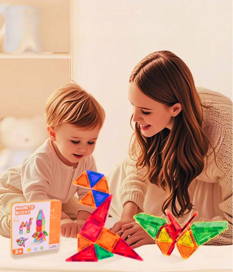 Magnetic Blocks- Sviluppa l'inteligenza giocando ✨